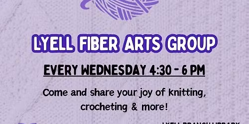 Lyell Fiber Arts Group