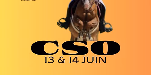 CSO Club-Poney-Prepa - Elevage  13 & 14 Juin