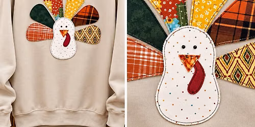 TURKEY APPLIQU\u00c9 SEWING CLASS