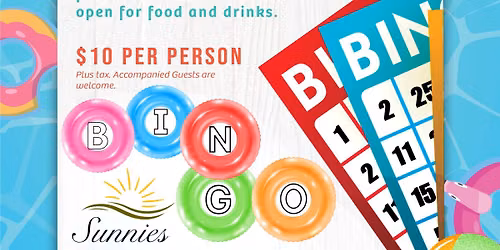 Poolside BINGO (Member Event)