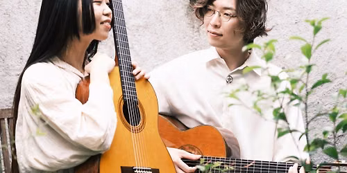 Japanese folk guitar duo with vocals, by Yurina Hamano & Hirosato Ito