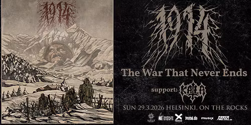 1914 (UKR) + Katla (DEN), Su 29.3.2026, Helsinki, On the Rocks