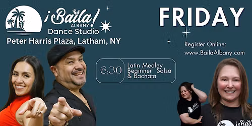 Latin Medley Dance Class | Salsa, Bachata & More | Baila Albany