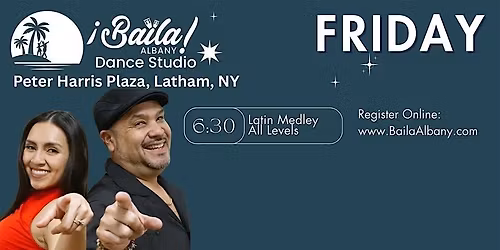 Salsa AND Bachata lessons - Latin Medley Class