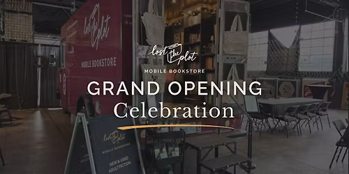 Lost The Plot Grand Opening: Books, Tattoos, Authors, & More!