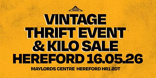 Hereford's BEST Vintage Thrift Event & Kilo Sale
