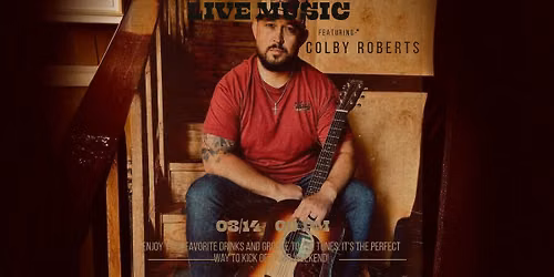 LIVE IN THE BREWPUB WITH- COLBY ROBERTS!!