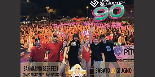 LOVE GENERATION 90 - PARTY ANNI 90 