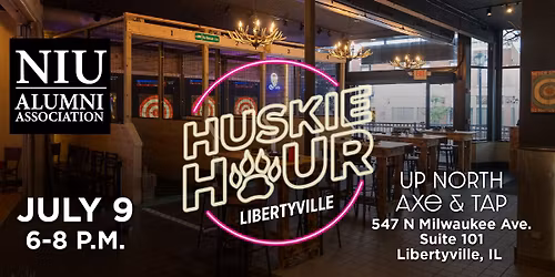Huskie Hour at Up North Axe & Tap (Libertyville)