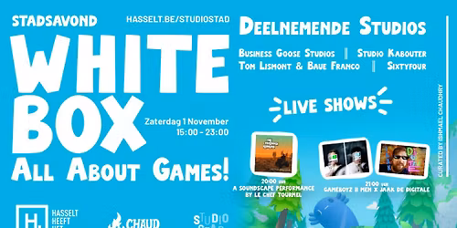 STADSAVOND: WHITEBOX - All about games!