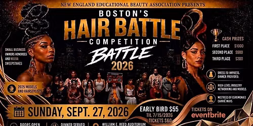 Boston Hair Battle 2026