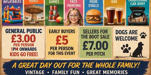Vintage Family Funday & Carboot 