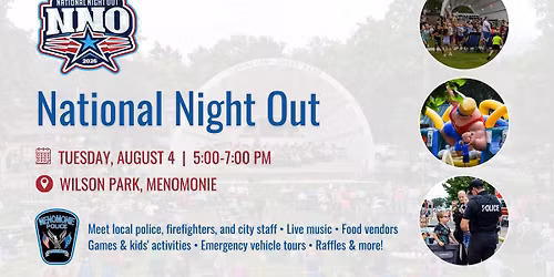 Menomonie National Night Out 2026