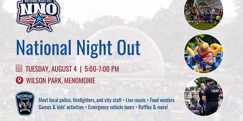 Menomonie National Night Out 2026
