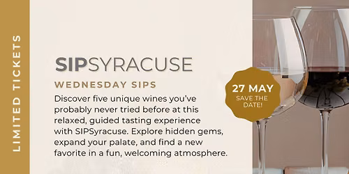 SIPSyracuse Wednesday SIPS