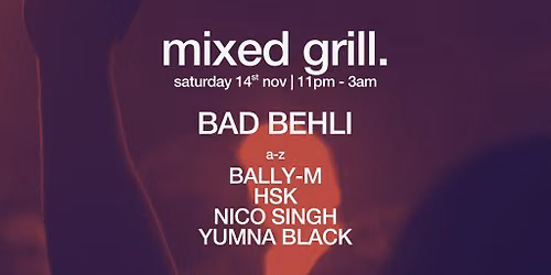 MIXED GRILL. @ Doppler Studio