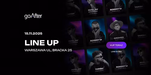 goAfter | ROBERT M | GROMEE | YARSKI | RDSLAV | WARSZAWA