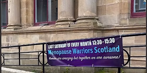 FREE-Menopause Warriors Scotland Charity-Meet Up-Glasgow-Woodside Library