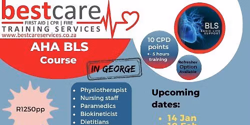 Basic Life Support (BLS) for Healthcare Providers in GEORGE