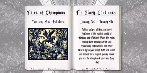 Fantasy and Folklore 2026
