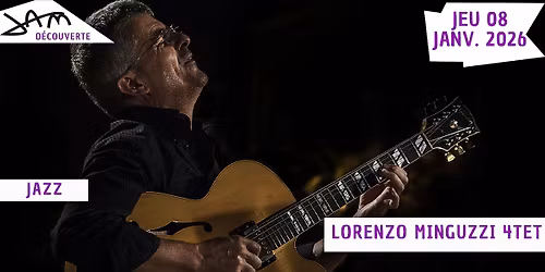 LORENZO MINGUZZI 4TET (Jazz) au JAM