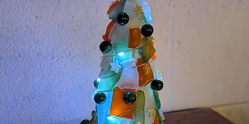 Sea Glass Christmas Tree  