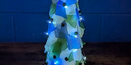 Sea Glass Christmas Tree