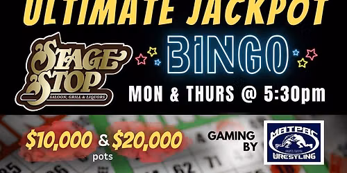 Stage Stop Ultimate Jackpot BINGO