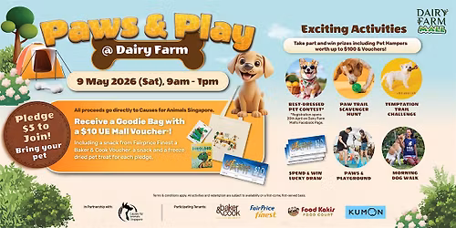 Paws & Play @ Dairy Farm Mall