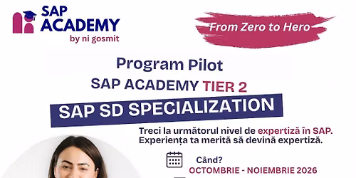 SAP Academy Tier 2 - SD Specialization