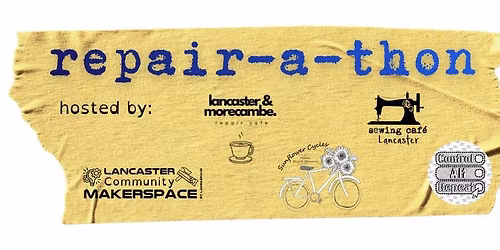 Repair-a-thon at Lancaster Community Makerspace & BayShare Library of Things