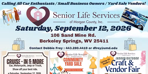 Car Show\/Vendor Fair\/Community Yard Sale Event!