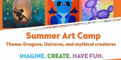 Summer Art Camp: Full Week Sign Up June 15th -