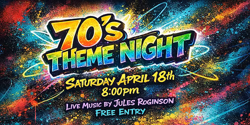 70\u2019s Theme Night