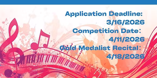 2026 Young Artist Competition for Piano, Strings and Voice