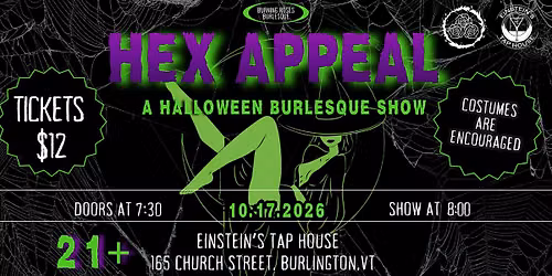 Hex Appeal: A Halloween Burlesque Show