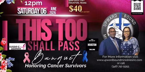 This Too Shall Pass Cancer Survivors Banquet