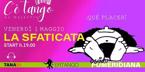 LA SFATICATA \u203c\ufe0fVenerd\u00ec 1 Maggio