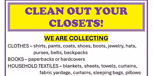 👕 👛 OHS Class of 2026 Clothing Drive 👖 👡