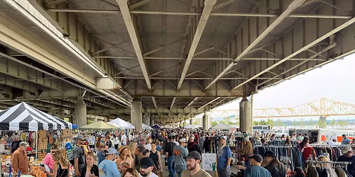 KENTUCKIANAS LARGEST OUTDOOR VINTAGE MARKET IN LOUISVILLE, KY WATERFRONT PARK PLAZA, MAY 23