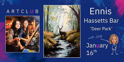 ArtClub Event - Ennis January 16th