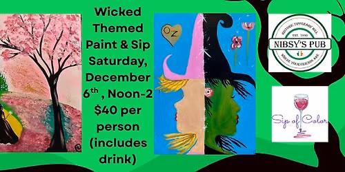 Wicked: For Good , Painters Choice, Saturday, 12.6.25, Noon-2:00 pm