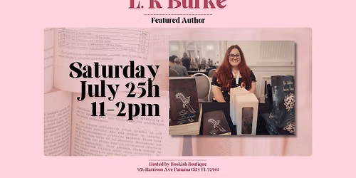 L. R Burke Book Signing!