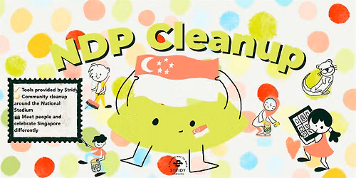 NDP @ National Stadium: Community Cleanup