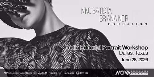 Studio Editorial Portrait Workshop, Dallas