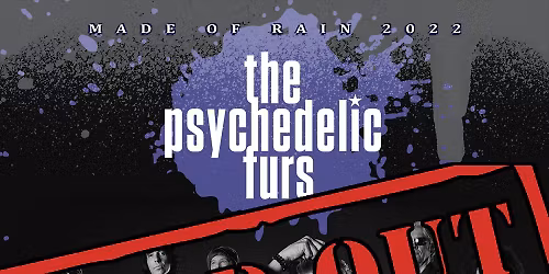 The Psychedelic Furs at Libbey Bowl