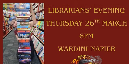 Librarians' Info Evening at Wardini Napier