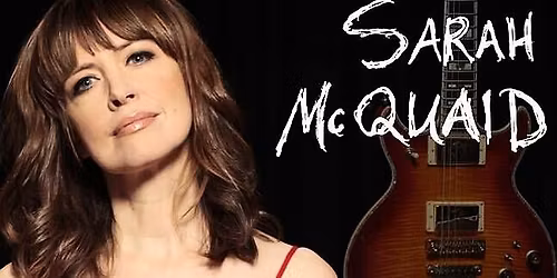 Song Loft presents Sarah McQuaid - part of the Stony Words Festival