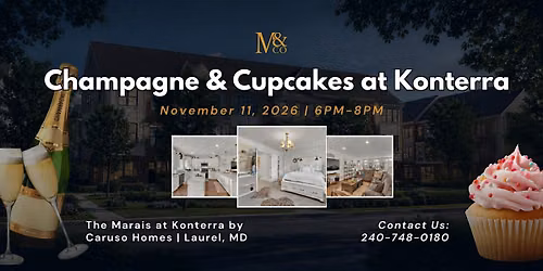 Champagne & Cupcakes at Konterra