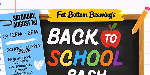 Back to School Bash